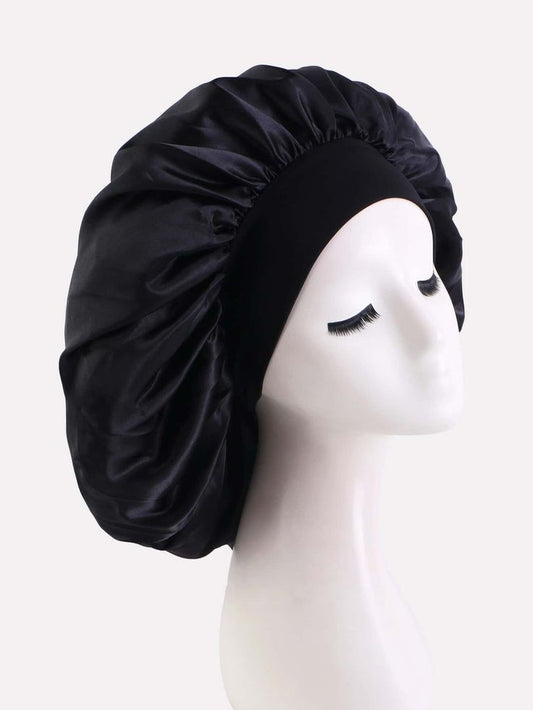 Bonnet de nuit en SATIN